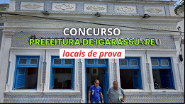 Prefeitura de Igarassu-PE divulga locais de prova HOJE, 04 Prefeitura de Igarassu-PE divulga locais de prova HOJE, 04